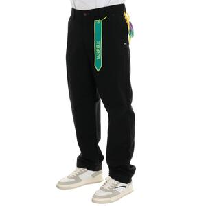 PANTALONE WIDE LEG NERO